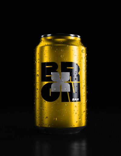 Le bronx bar, design branding et charte graphique par Ethos Studio