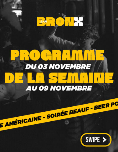 Le bronx bar, design branding et charte graphique par Ethos Studio