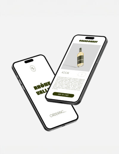 Rhône Valley, design branding et charte graphique par Ethos Studio