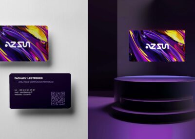 az sun, design branding et charte graphique par Ethos Studio