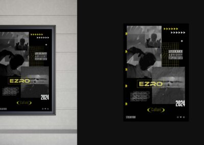 ezro, personal branding, album cover, shooting et direction artistique par Ethos Studio